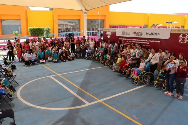 Fomenta EdoMéx participación de infancias y adolescencias en situación de discapacidad para el diseño de políticas públicas encaminadas a su bienestar