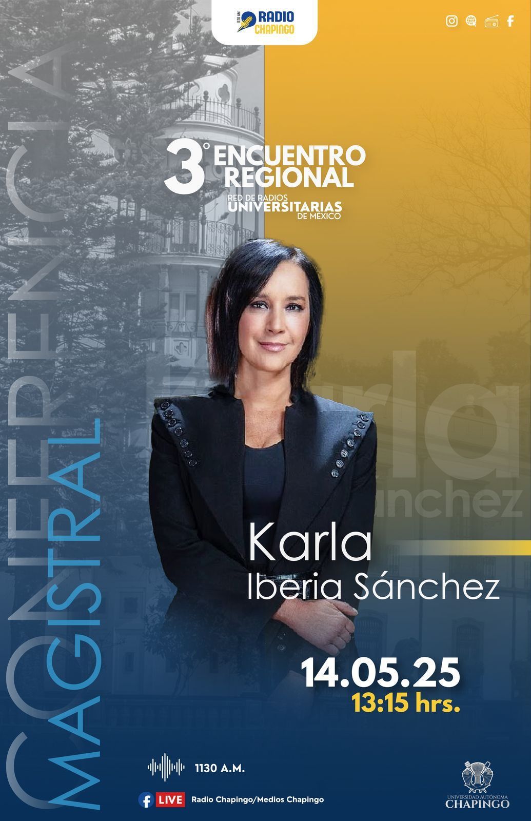 Celebrará Chapingo tercer encuentro de radios universitarias 
