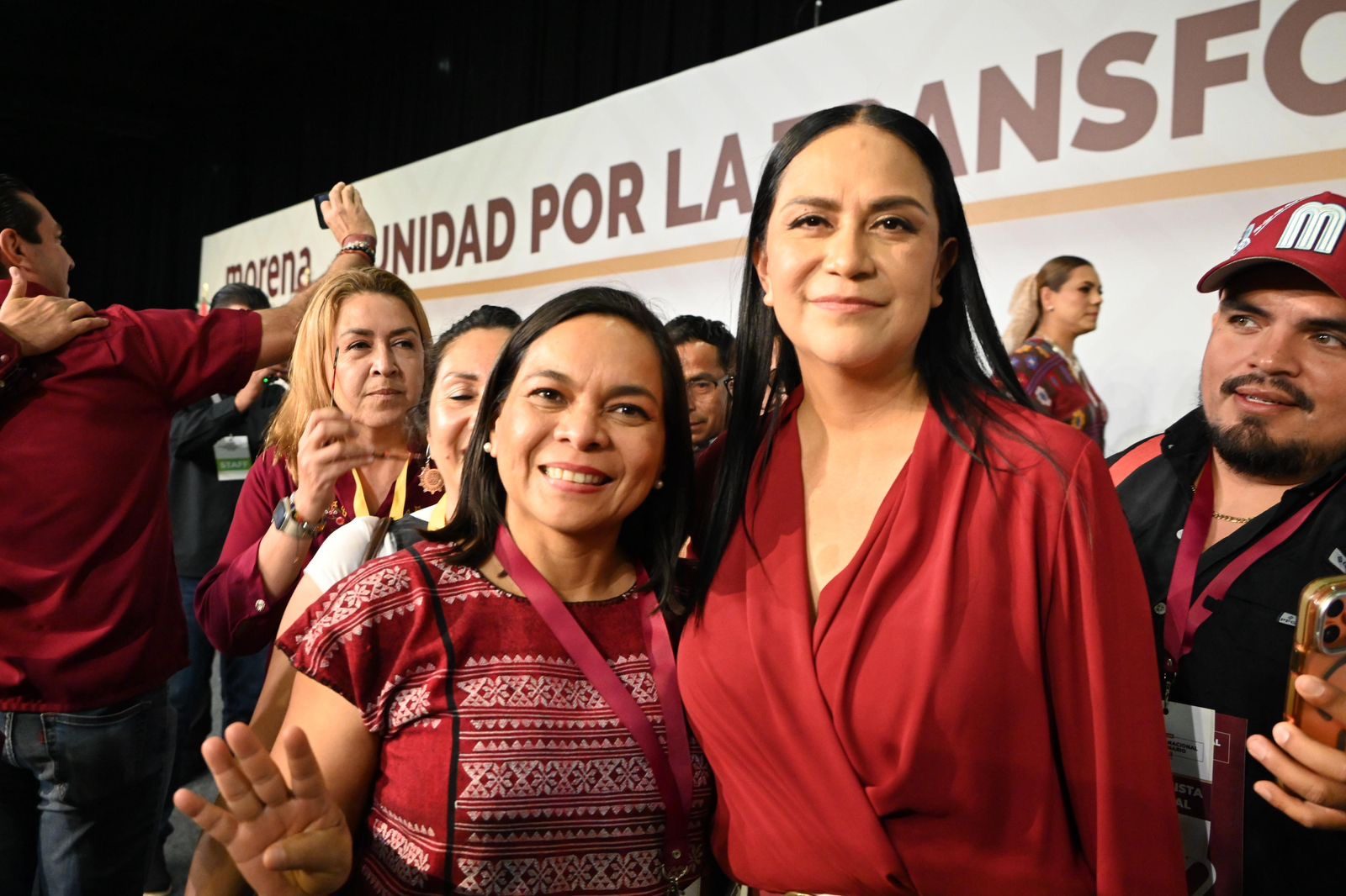 Refrenda la senadora Beatriz Mojica su lealtad a la presidenta Sheinbaum y a la líder nacional de Morena Ariadna Montiel