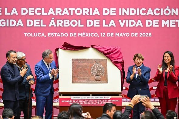 Gobernadora Delfina Gómez Celebra Obtención de la Declaratoria de Indicación Geográfica Protegida del “Árbol de la Vida” de Metepec